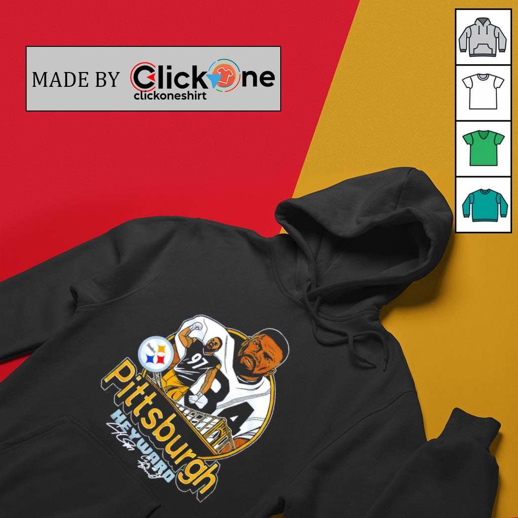 Cameron Heyward Pittsburgh Steelers legend X Craig Heyward signature shirt