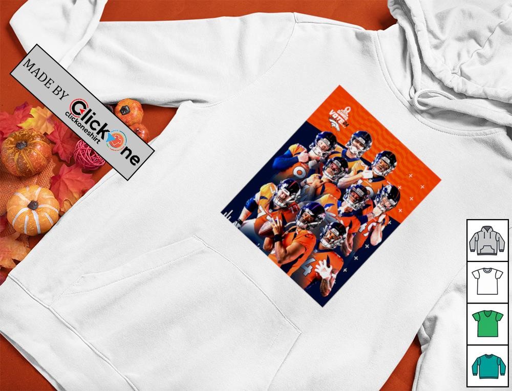 Denver Broncos all team players poster shirt