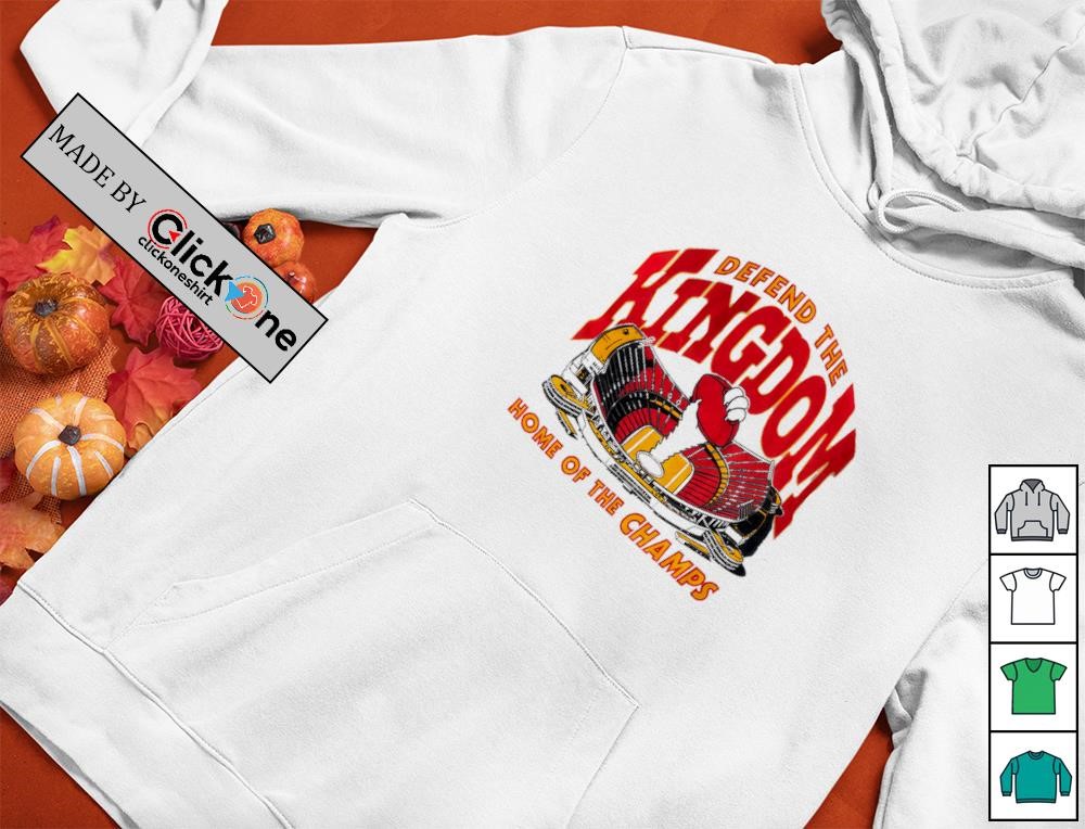 Kansas City Chiefs defend the kingdom home of the champs stadium shirt