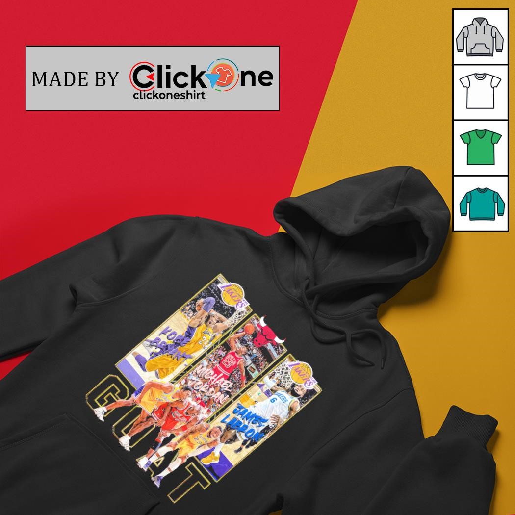 kobe lebron and jordan hoodie