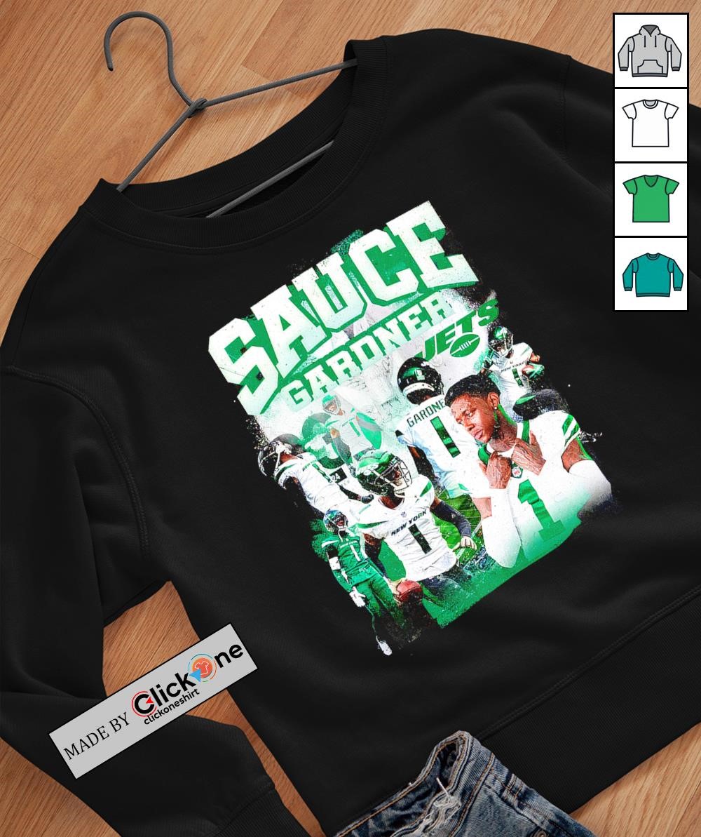 Sauce Gardner New York Jets NFL football graphic shirt, hoodie, sweater