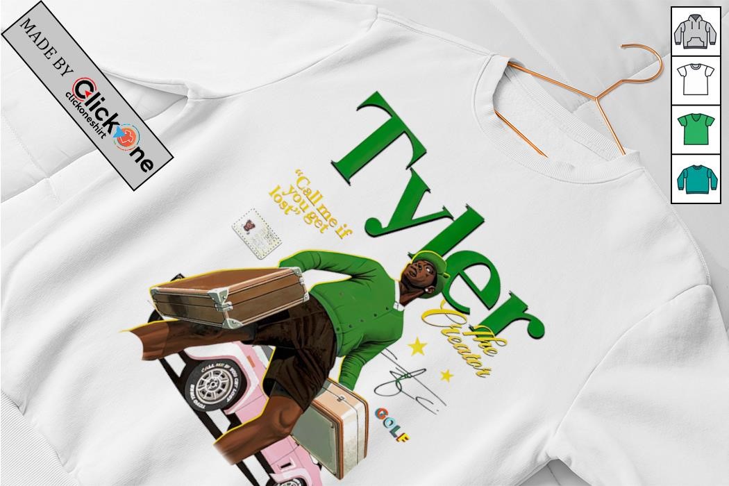 Tyler Baudelaire the creator call me if you get lost signature