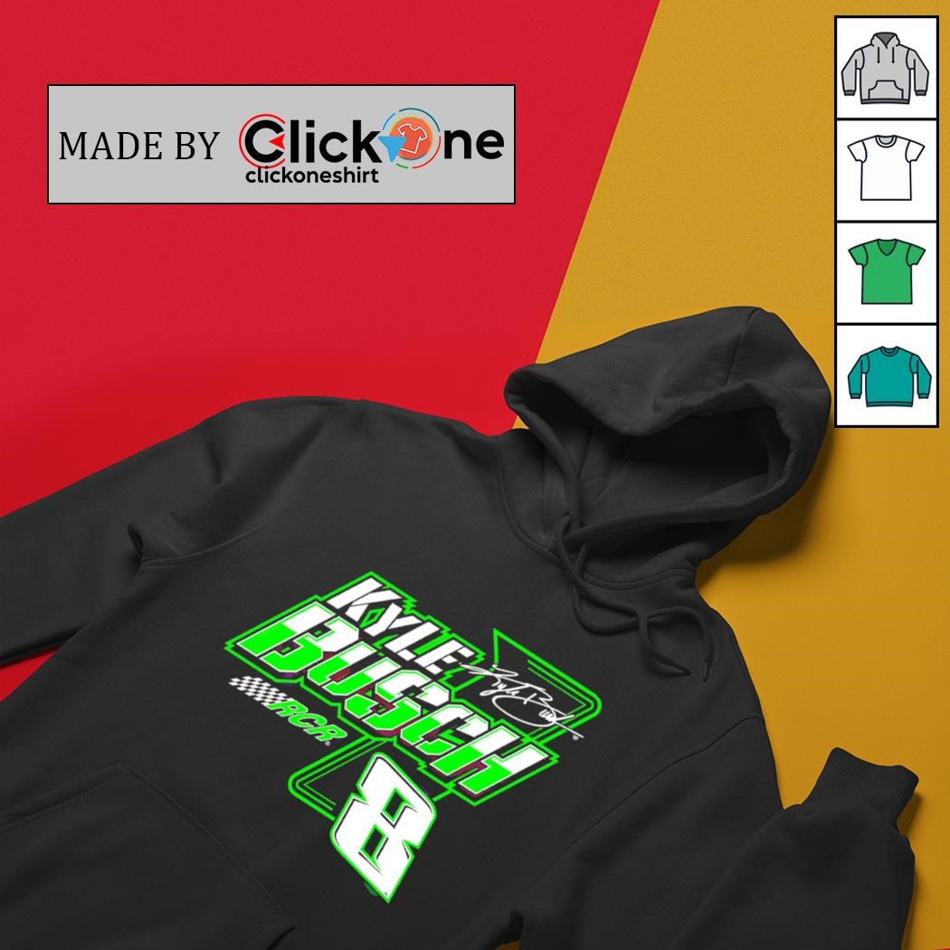 Kyle Busch 8 RCR 2024 Xtreme signature shirt