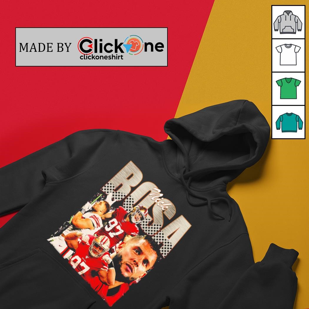 San Francisco 49ers Nick Bosa defensive end shirt