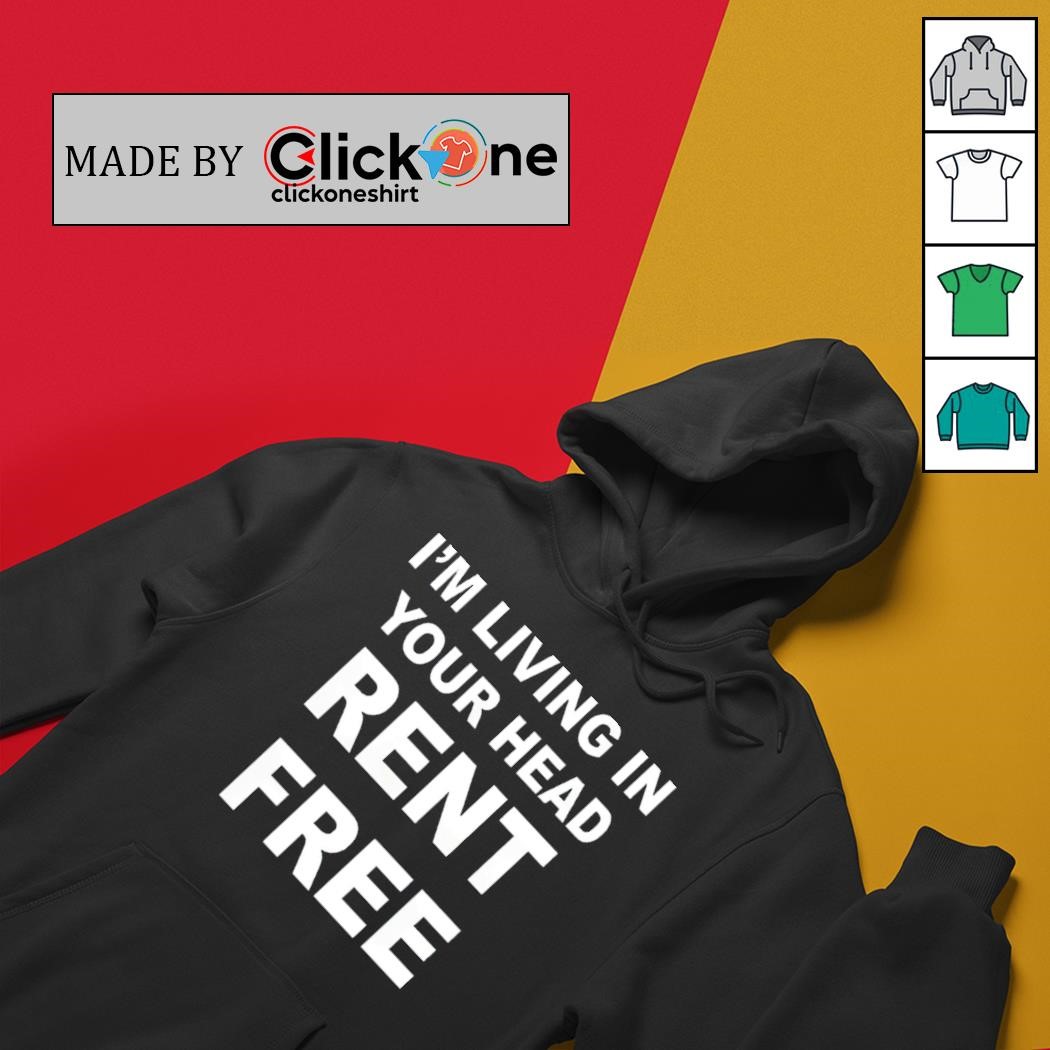 Jamie Tyler I’m living in your head rent free shirt
