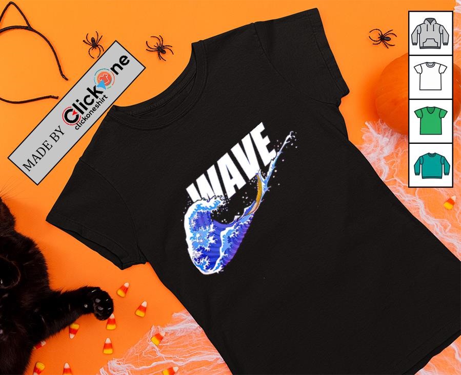 nike swoosh wave t shirt