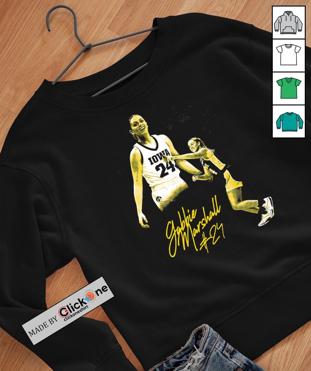 Iowa Hawkeyes Gabbie Marshall signature shirt