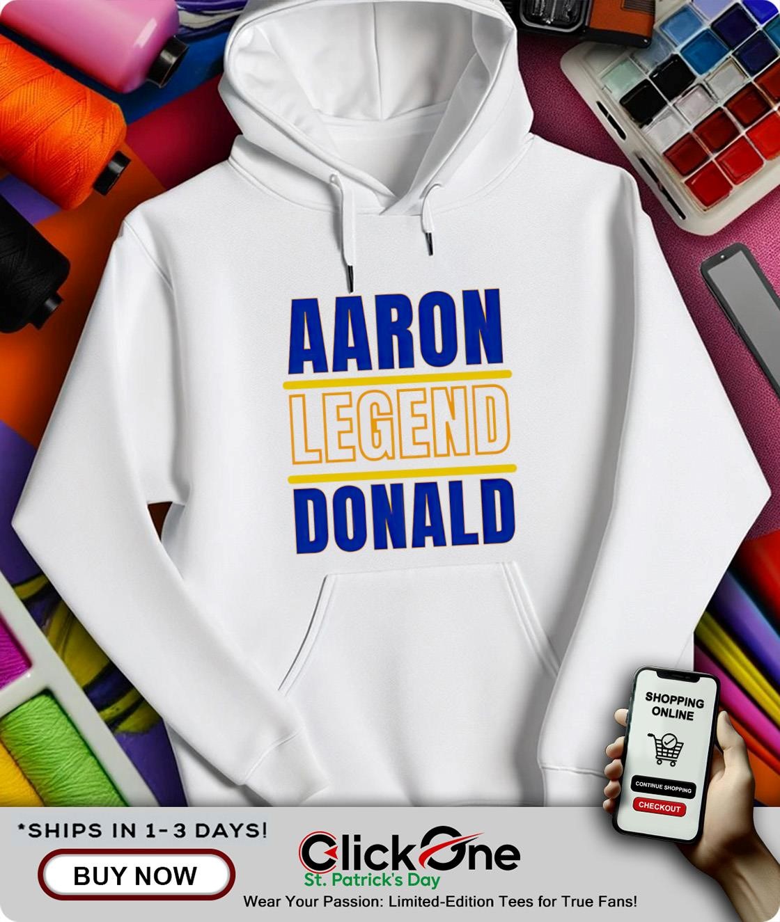 Los Angeles Rams Aaron legend Donald shirt