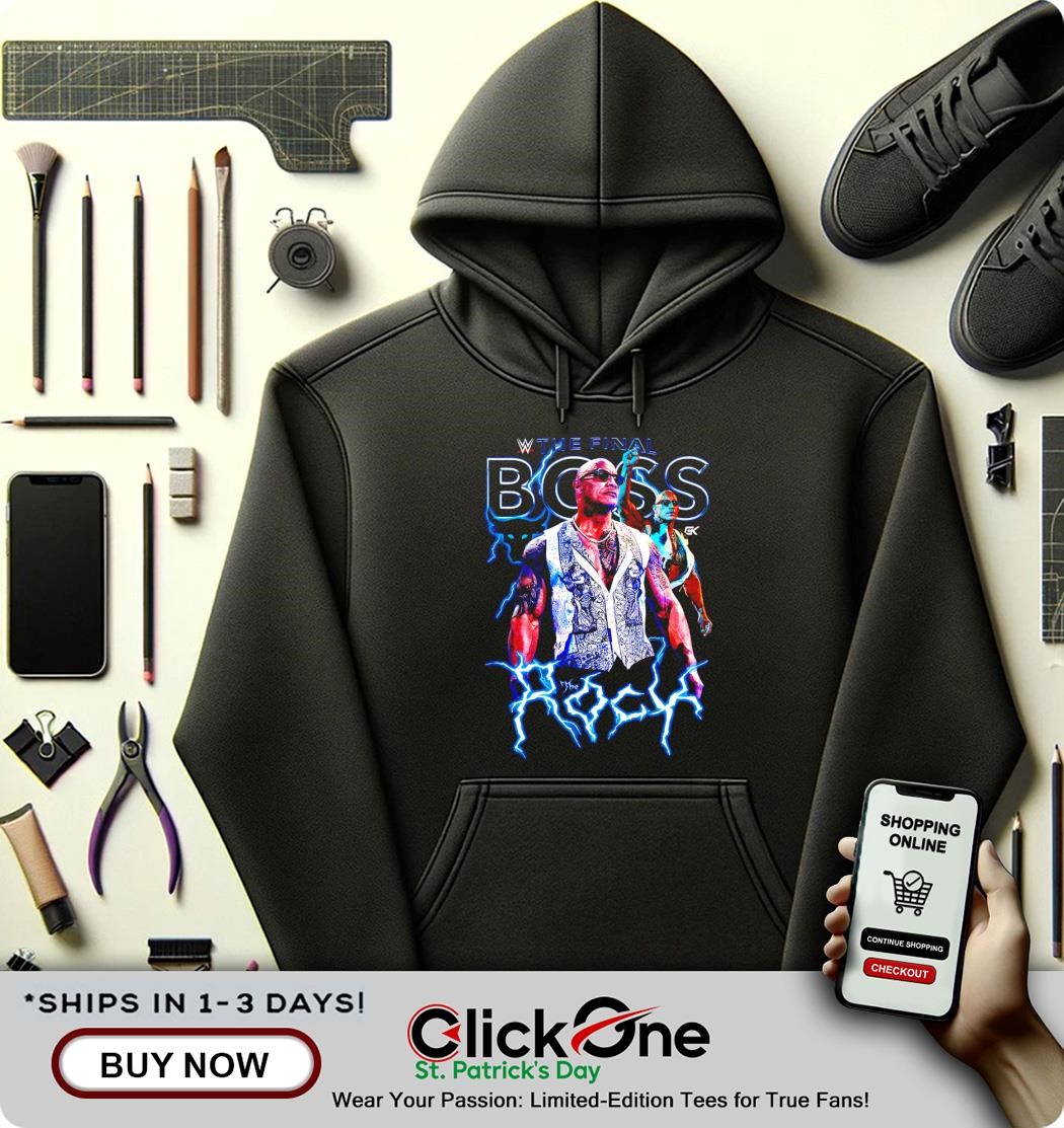 WWE the final boss the Rock shirt, hoodie, sweater