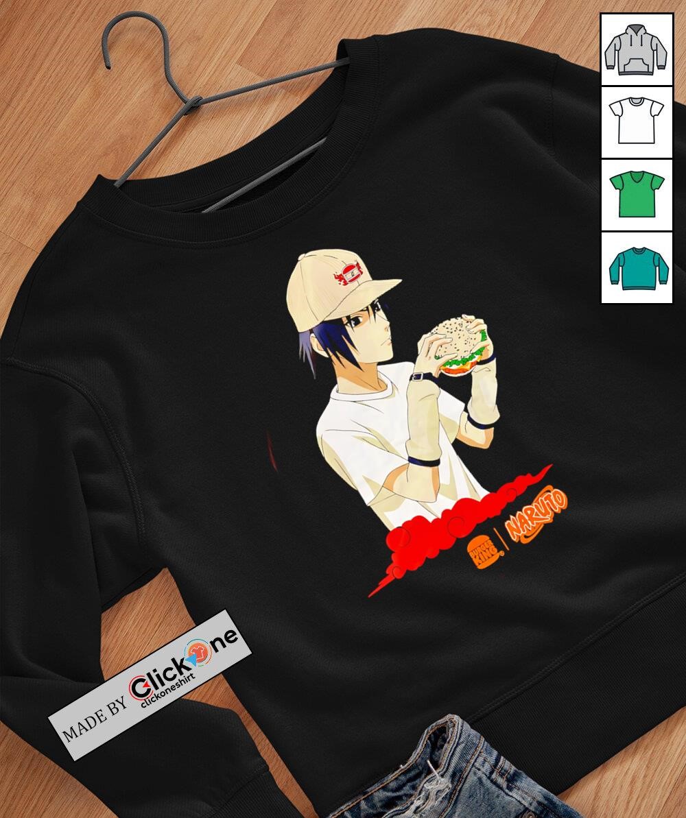 ナルト　NARUTO　バーガーキング　スイス　コラボTシャツ Naruto Burger King shirt, hoodie, sweater, longsleeve and V