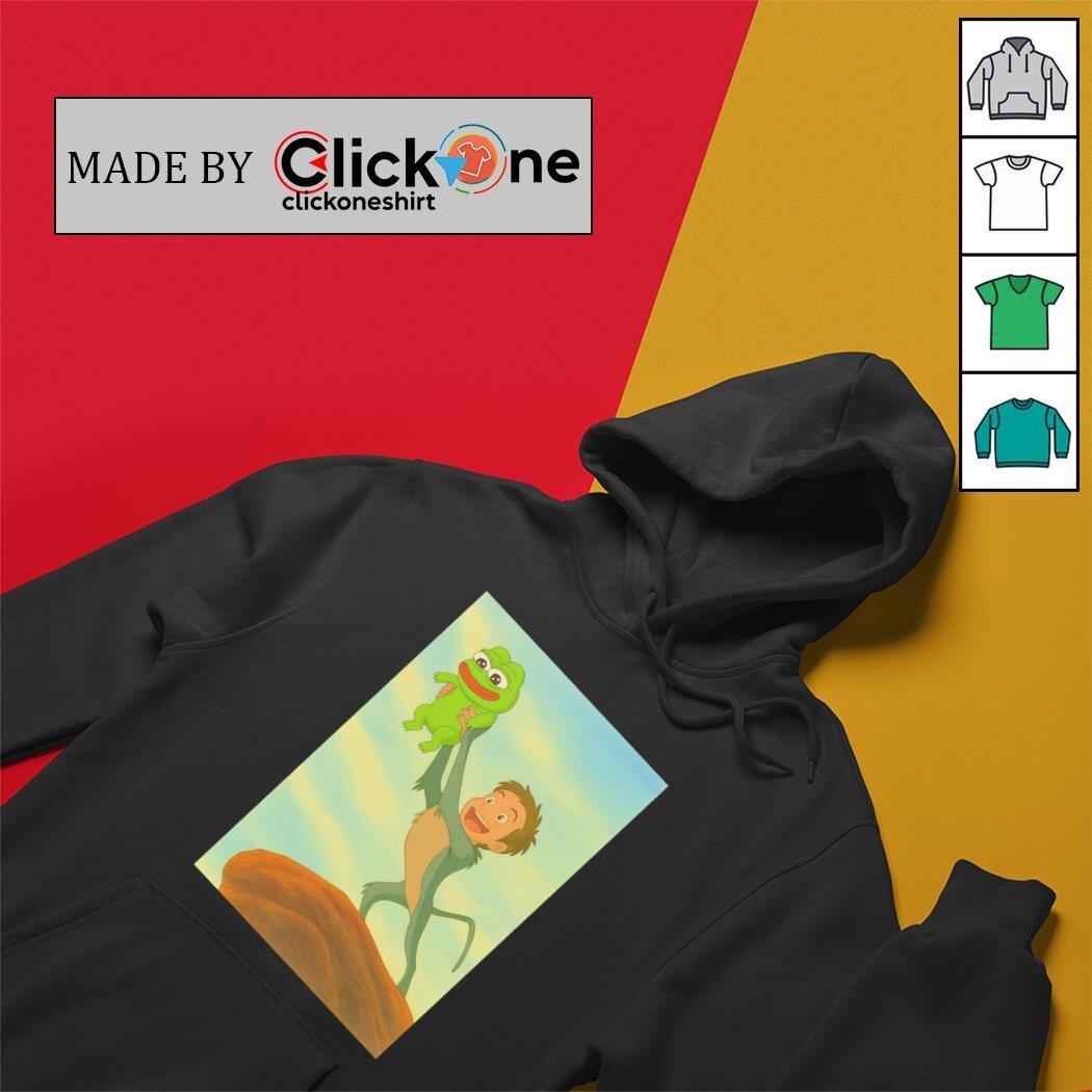 Elon Musk Pepe Coin King shirt, hoodie, sweater, longsleeve and V-neck  T-shirt
