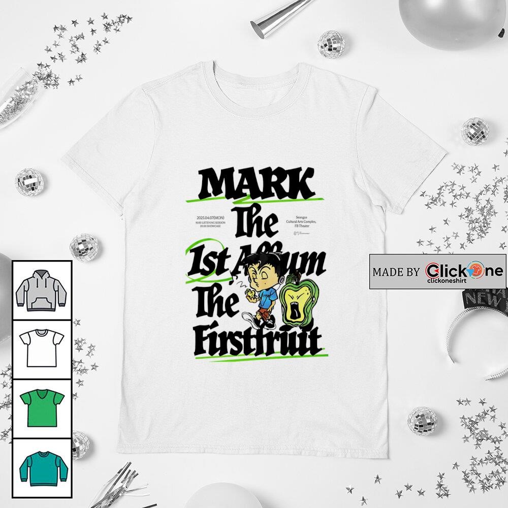 アイドル MARK The firstfruit md TIBLE T-SHIRT MARK