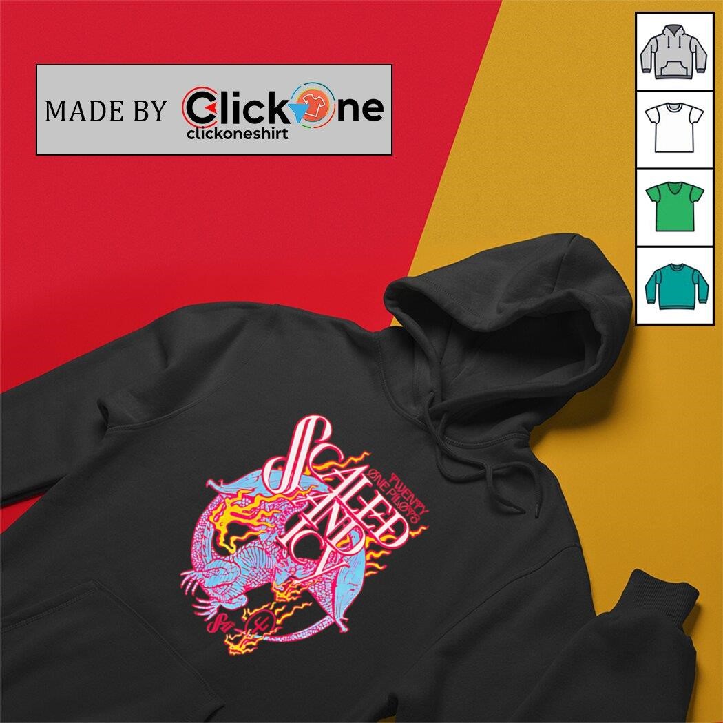 Twenty one pilots scaled and icy shirt, hoodie, sweater