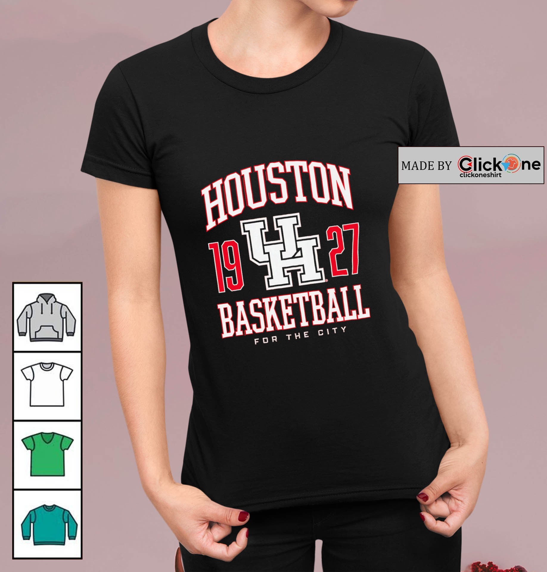 Houston Cougars: Branded Faux Barrel Top Sign, image size:1836x1920