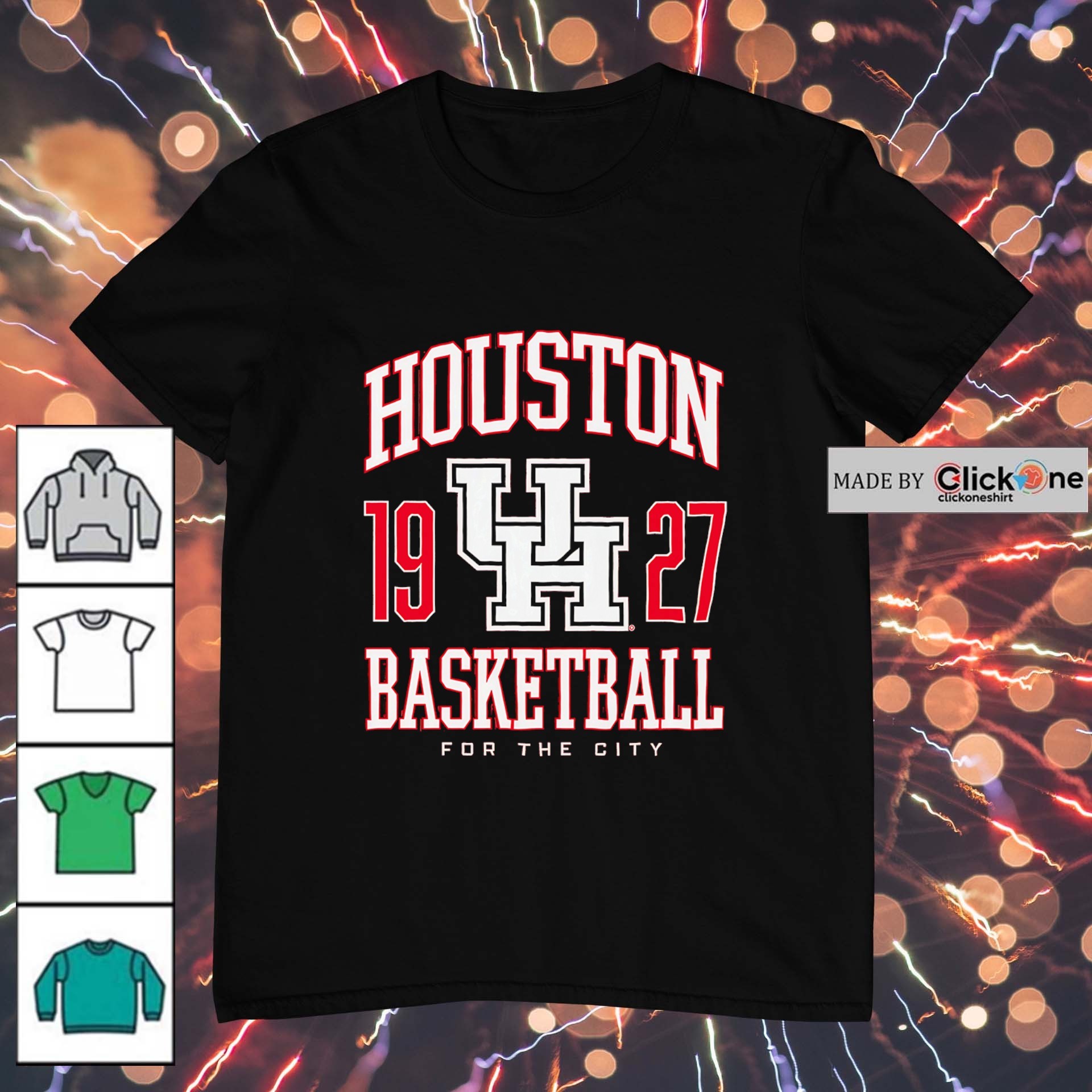 Men's Nike University Of Houston Cougars #5 Football Home Red Jersey Sz L, image size:1920x1920