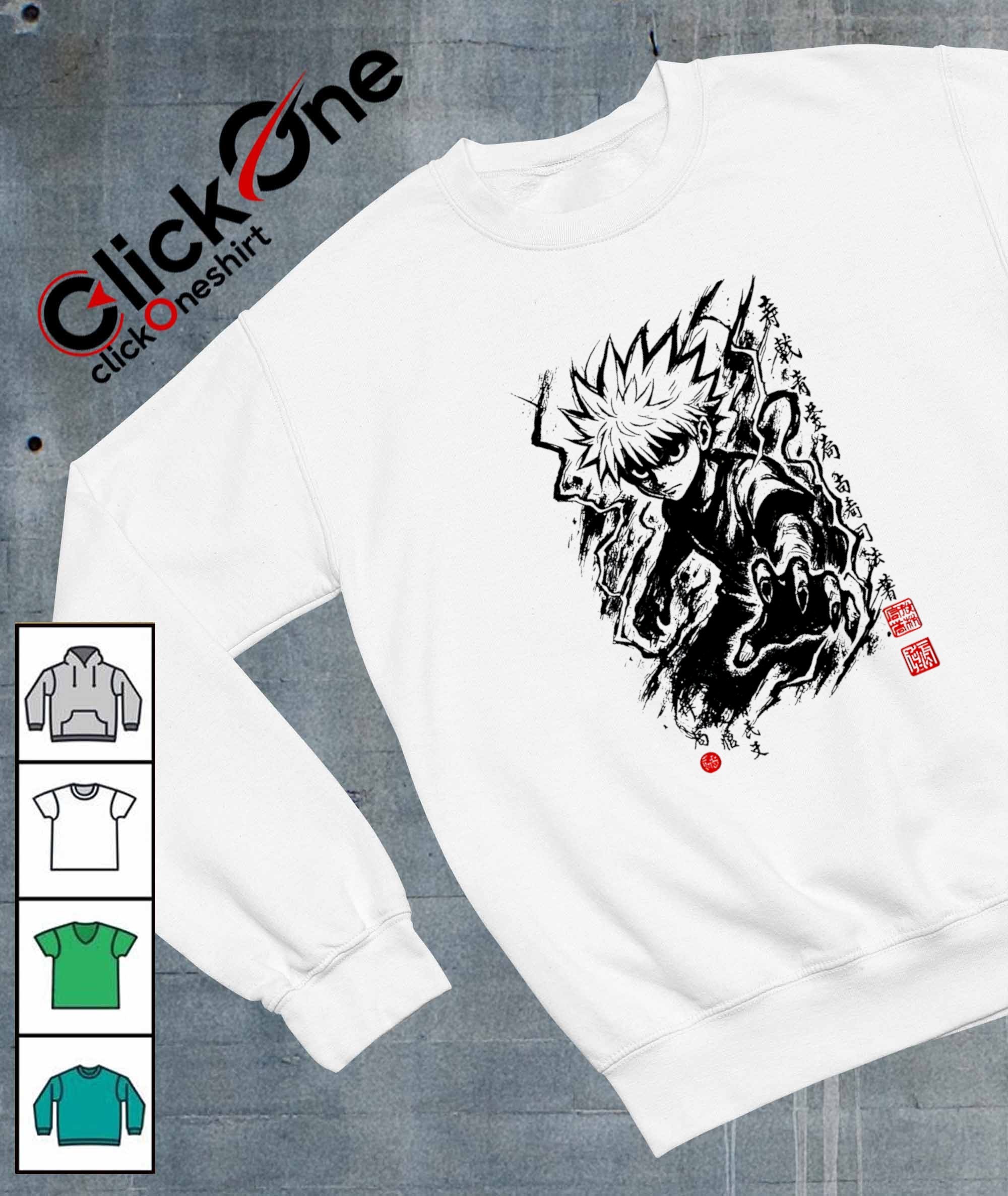 SEVESKIG 2021AW HUNTER×HUNTER SHIRTS T-shirt hunter x hunter