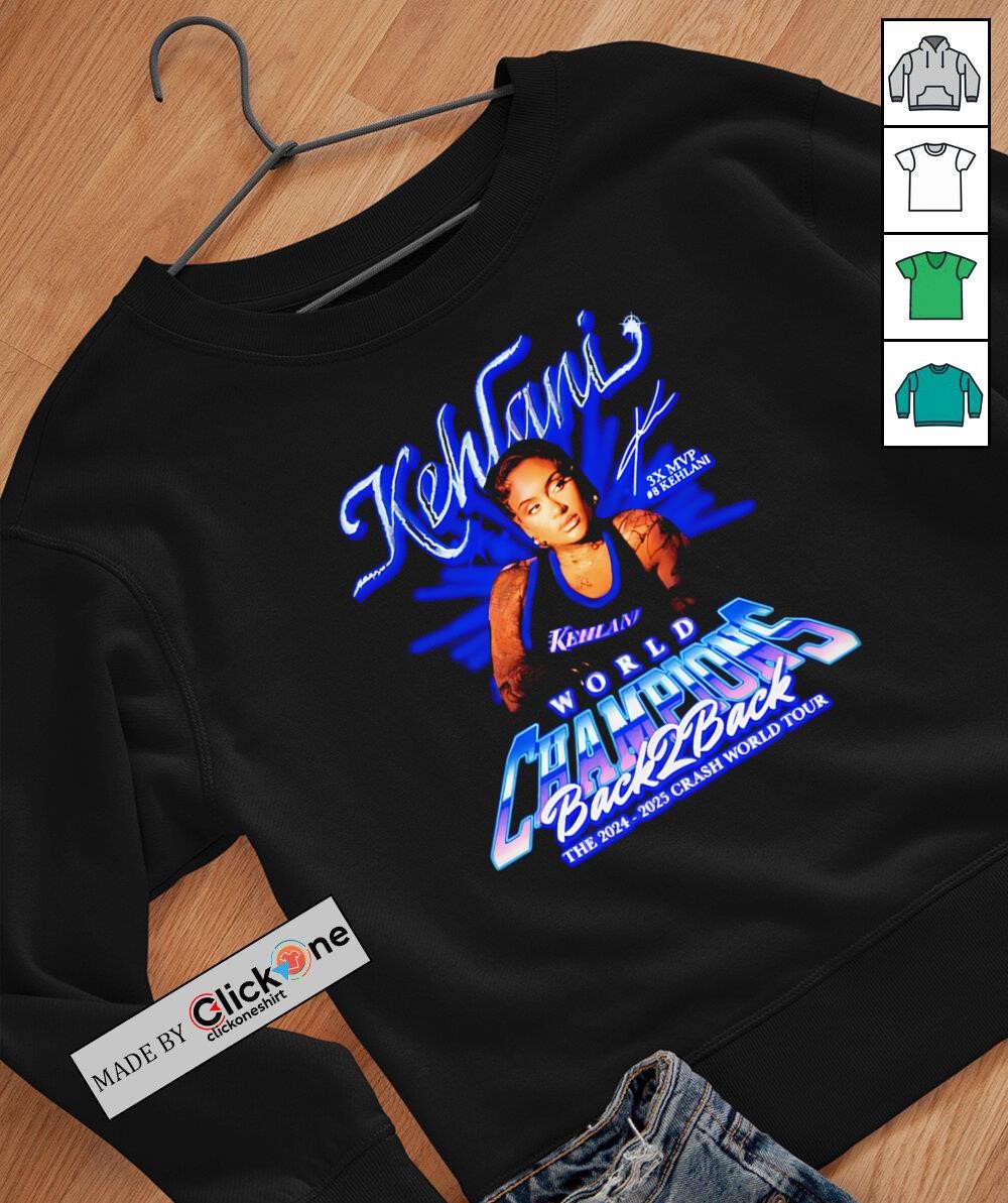 Kehlani WORLD TOUR Crash 2025 ロンT M Kehlani Crash Tour Champs 2025 shirt, hoodie, sweater