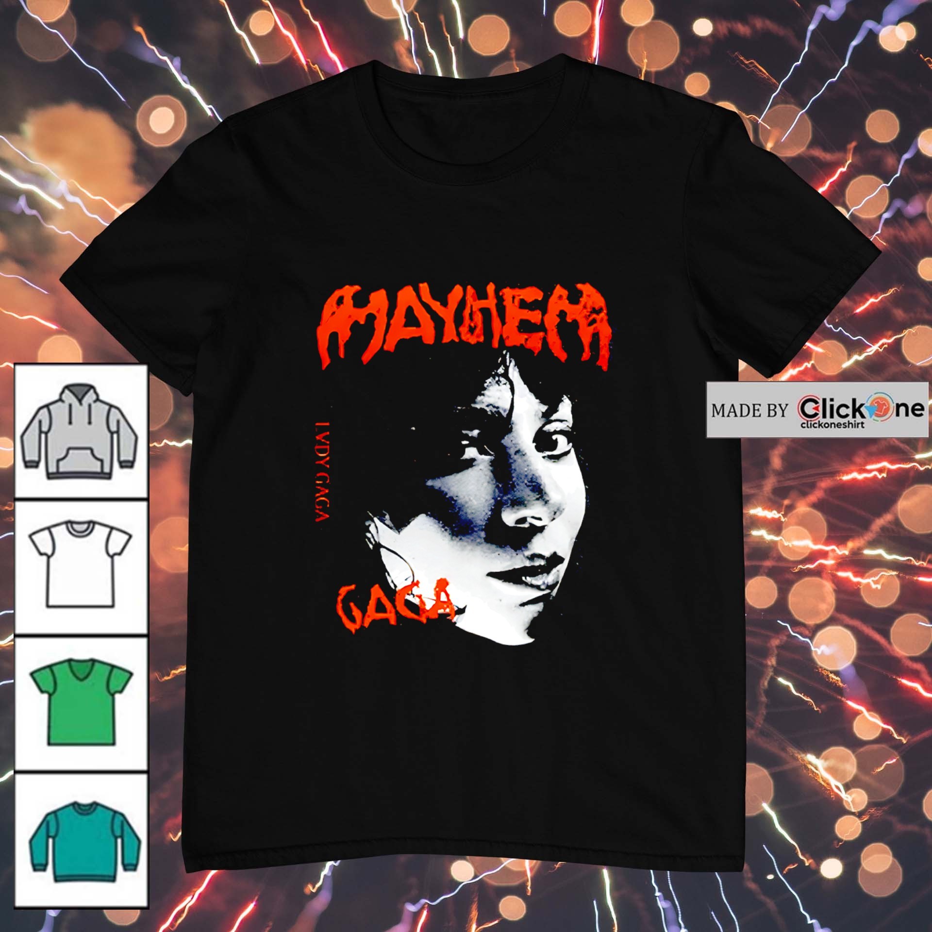 Lサイズ｜Lady Gaga Tシャツ 黒 MAYHEM 限定マーチ Lサイズ｜Lady Gaga Tシャツ 黒 MAYHEM 限定マーチ - メルカリ