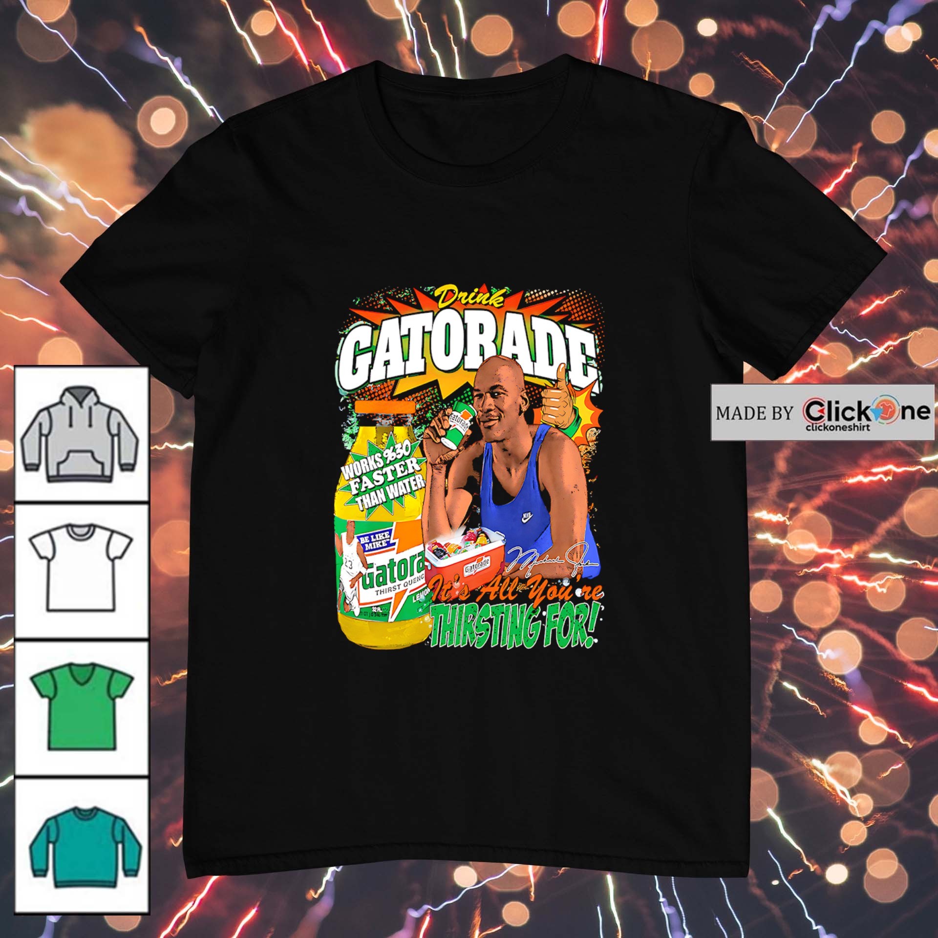 mike gatorade hoodie