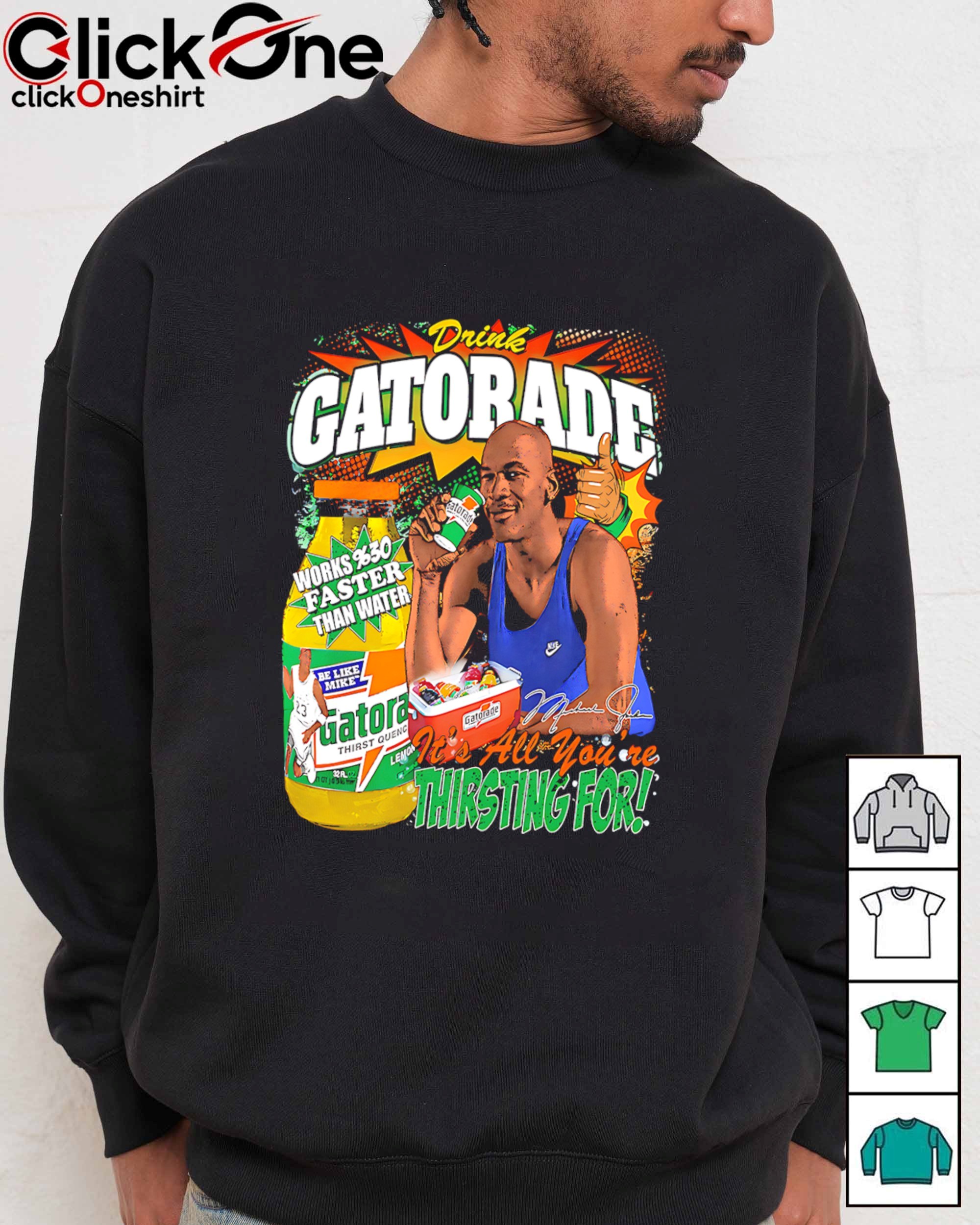 mike gatorade hoodie