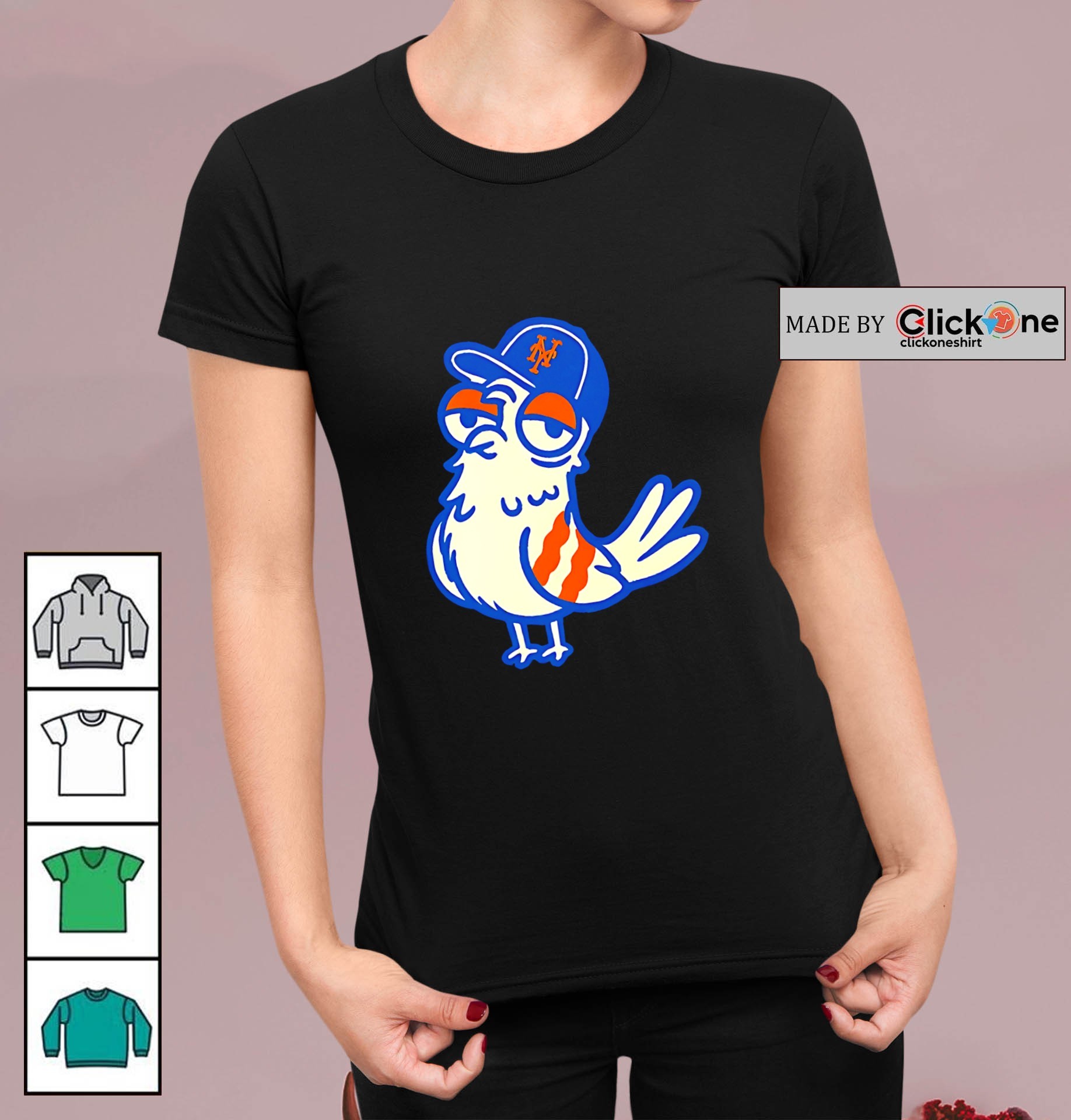 Pigeon New York Mets baseball mascot shirt, hoodie, sweater