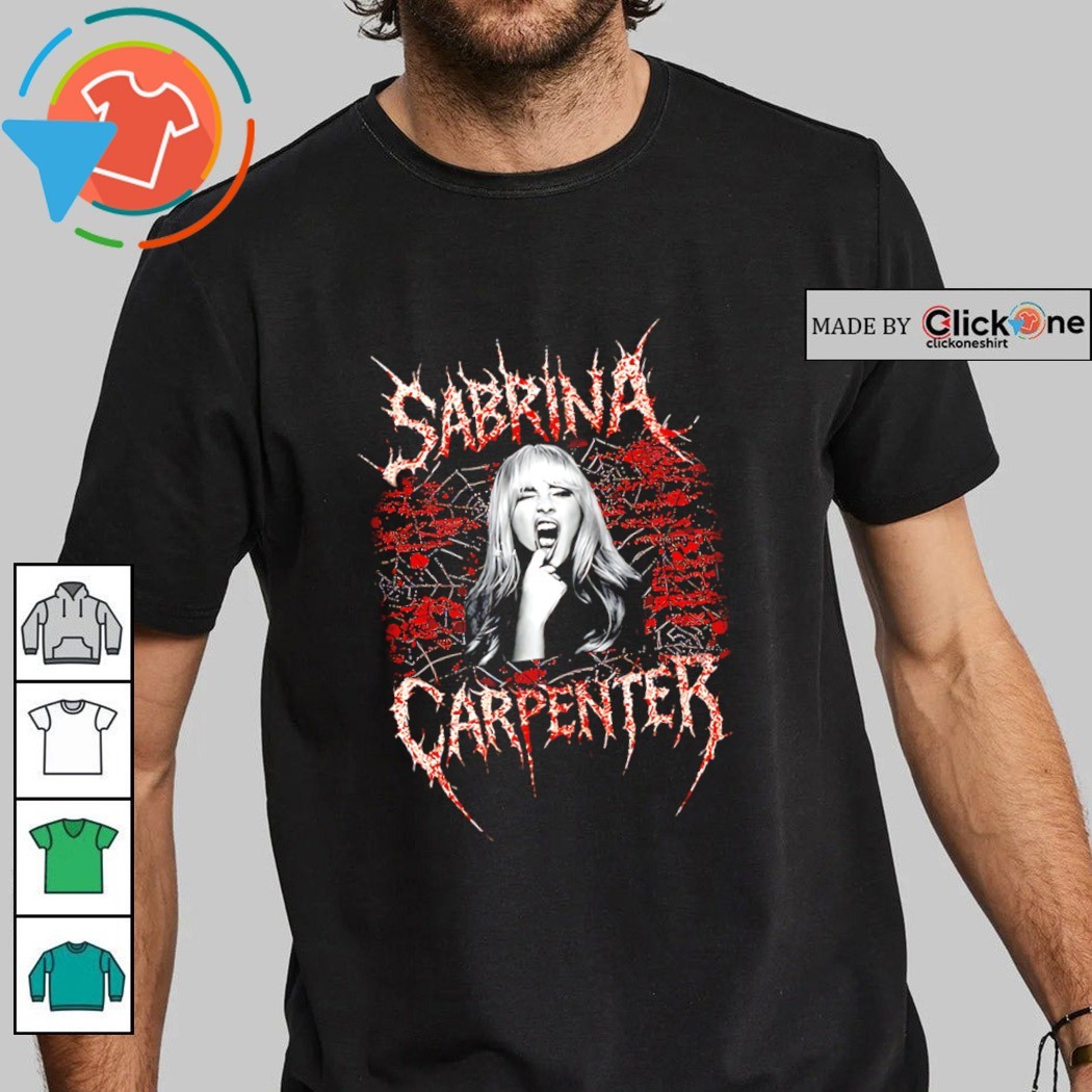 Sabrina Carpenter heavy Metal horror shirt, hoodie, sweater