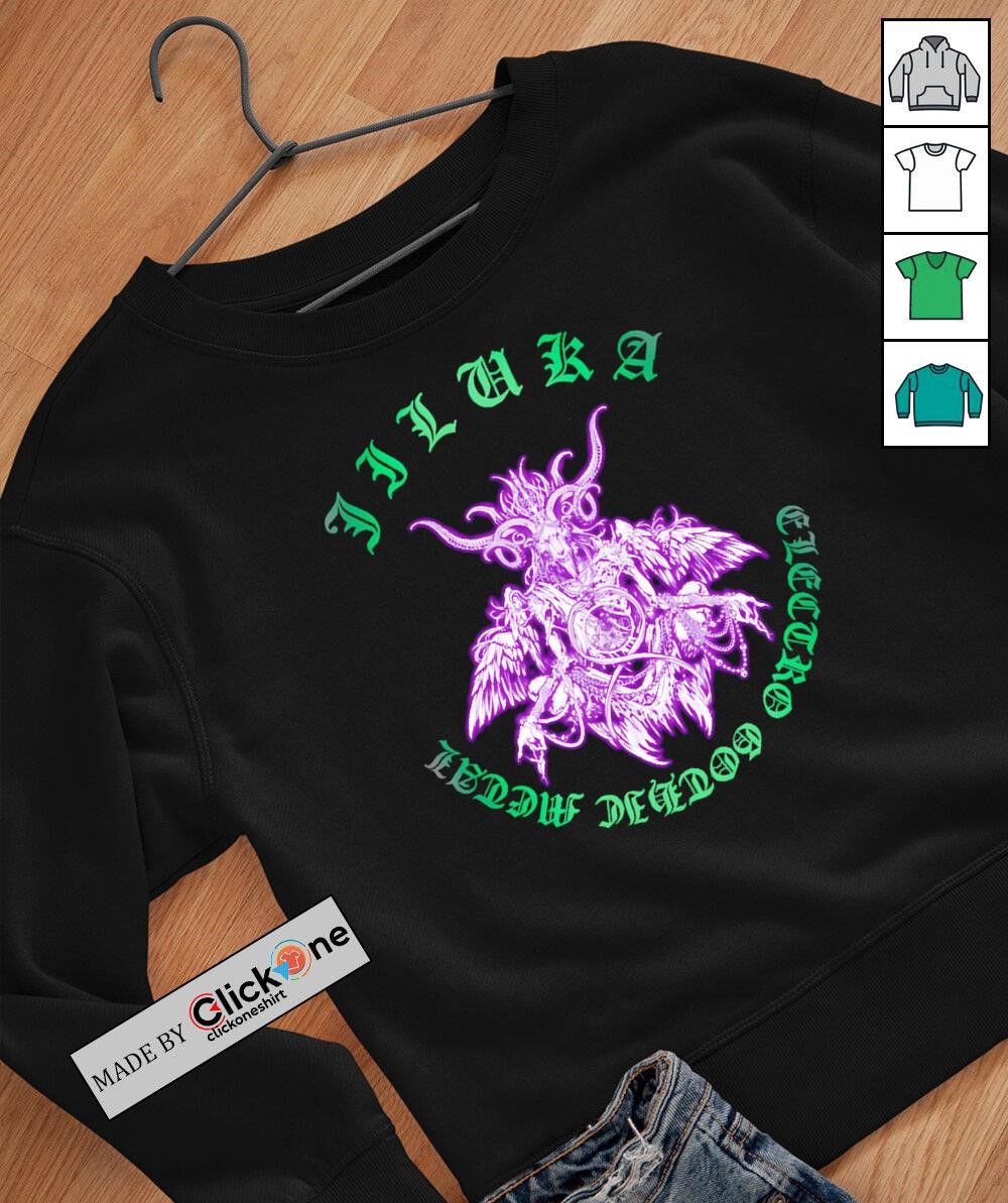 ミュージシャン JILUKA Zyean HBZ 2025 ZD T-SHIRT Jiluka The Kvlt World Tour 2025 T-shirt - Ricardo Seco Shop
