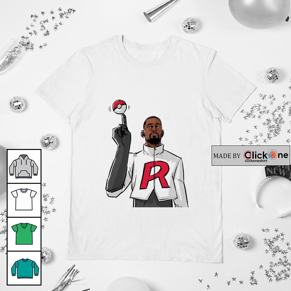 Kevin Durant joins Rockets Pokemon shirt, hoodie, sweater, longsleeve and  V-neck T-shirt, image size:1000x1000