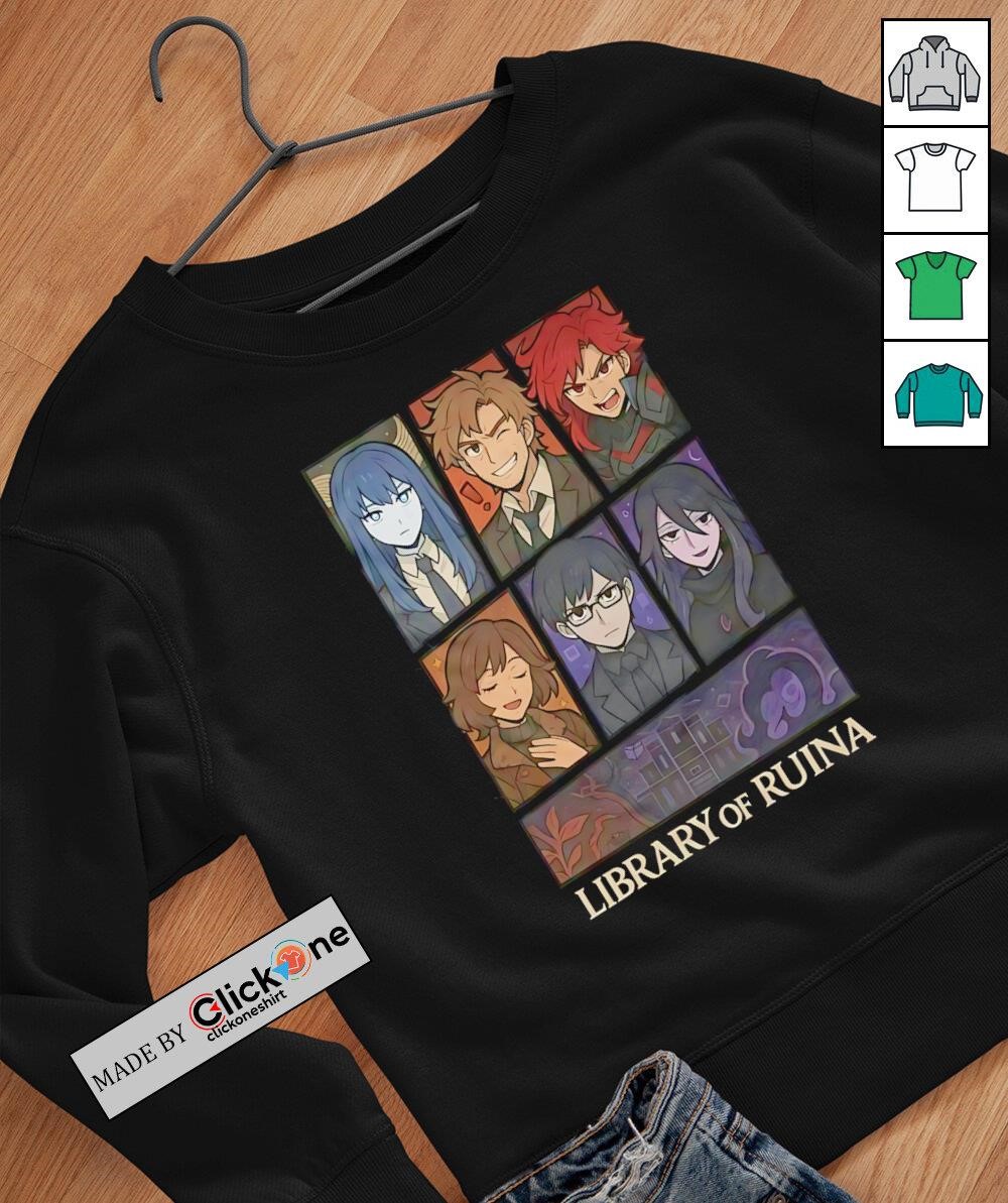 Library of Ruina shirt, hoodie, sweater, longsleeve and V-neck T-shirt