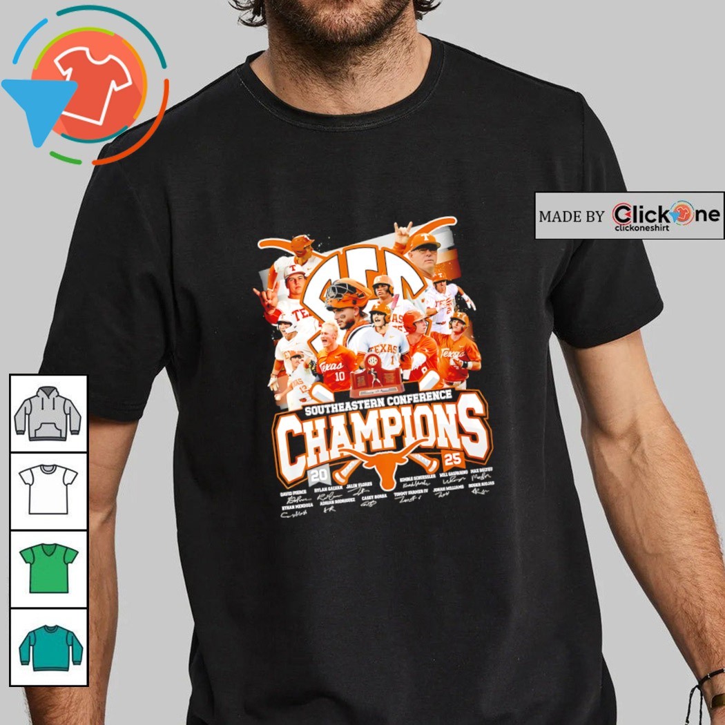 Texas Longhorns Southeastern Conference Champions 2025