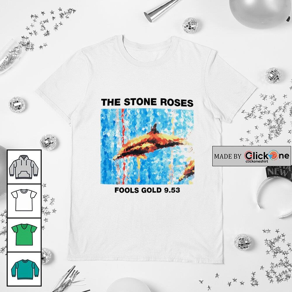 Vintage 90s The Stone Roses Shirt Fools Gold Shirt Indie