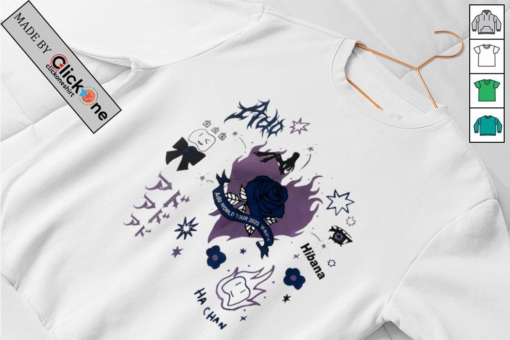 Ado world tour 2025 Hibana shirt, hoodie, sweater, longsleeve and