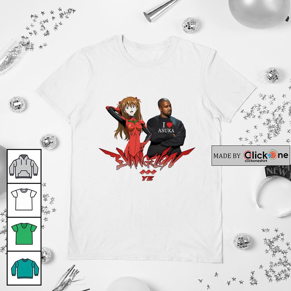Asuka x Kanye West shirt, hoodie, sweater, longsleeve and V-neck T-shirt, image size:1000x1000