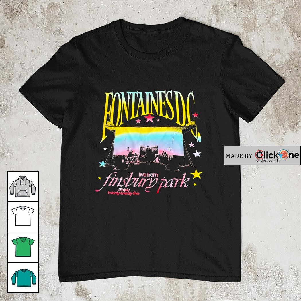 Fontaines DC live from finsbury park shirt, hoodie, sweater