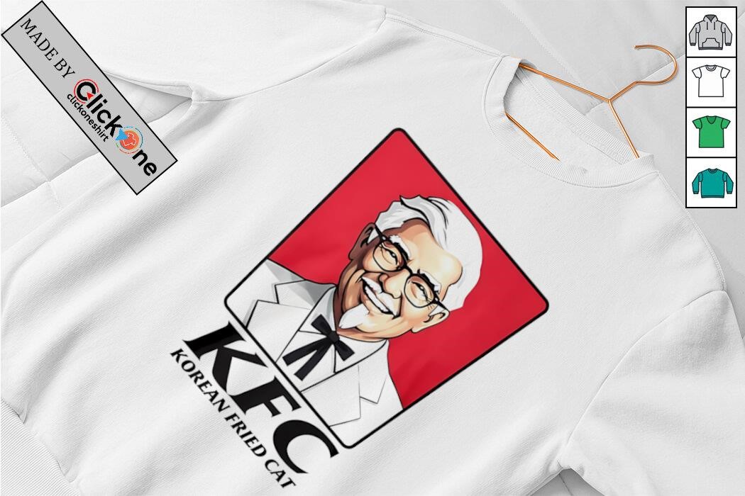 Korean Fried Cat KFC logo shirt, hoodie, sweater, longsleeve