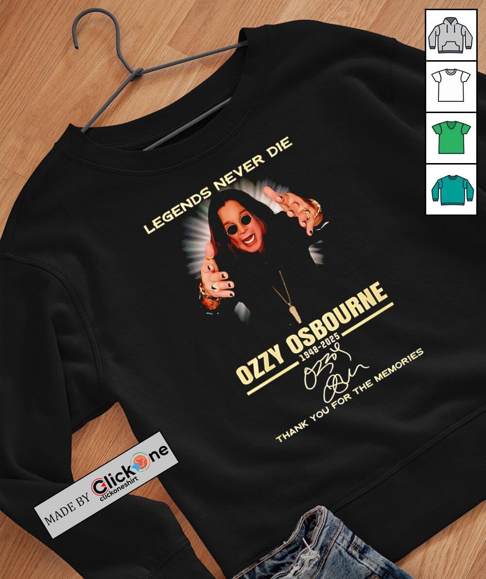 その他 MAY HISTORY 08 Legends never die Ozzy Osbourne 1948 2025 thank you for the