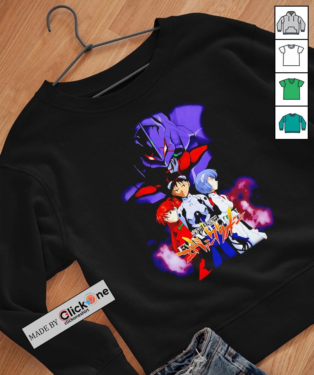 Tシャツ・アパレル Evangelion T-Shirt Vol.03 Geeks Rule Neon Genesis Evangelion Geeks Rule Shirt, hoodie, sweater
