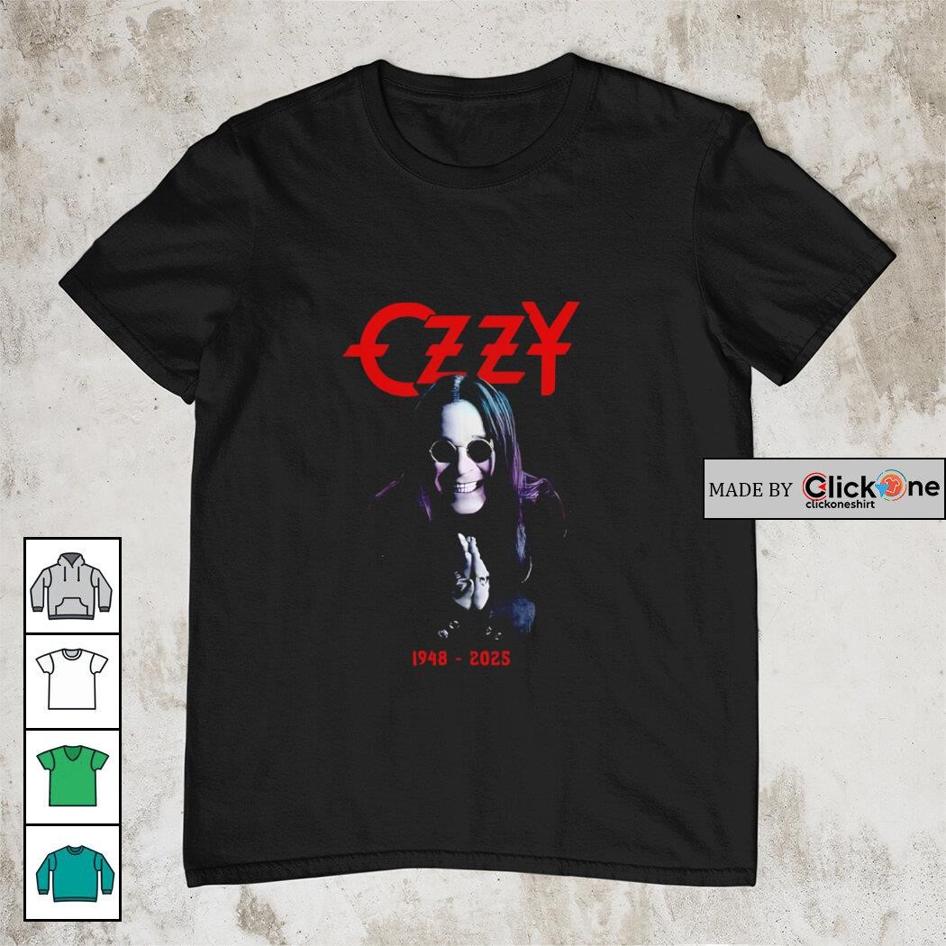 OZZY OSBOURNE Tシャツ Ozzy Osbourne 1948-2025 broken heart shirt, hoodie, sweater