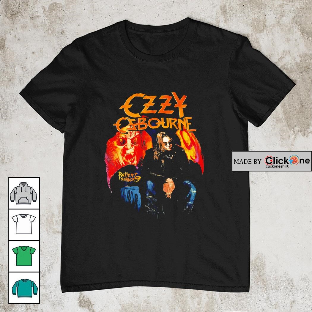 1Ozzy Osbourne ロンT Lサイズ　ブラック Ozzy Osbourne long-sleeved t-shirt Blizzard of Ozz size L