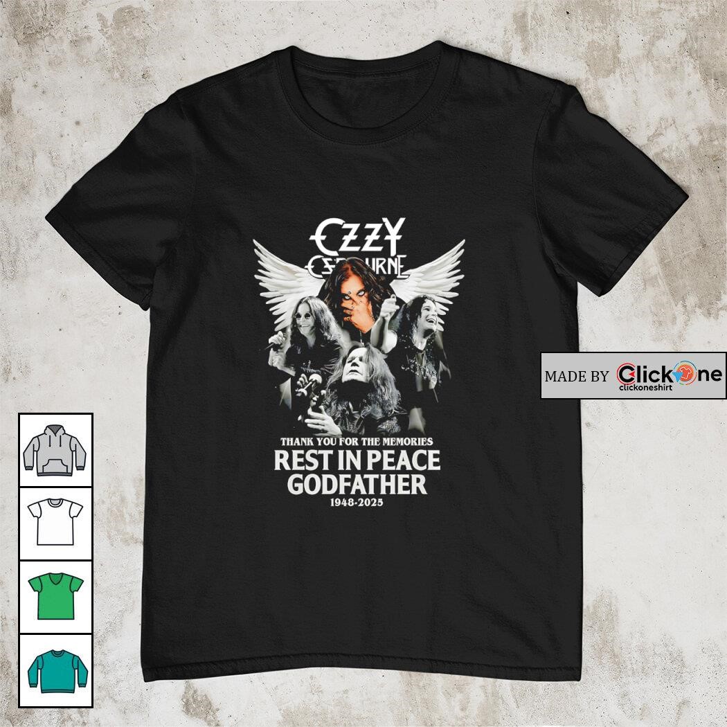 VINCENT ENNOY Tシャツ 'GRATITUDE' everyone Ozzy Ozbourne rest in peace godfather 1948-2025 thank you