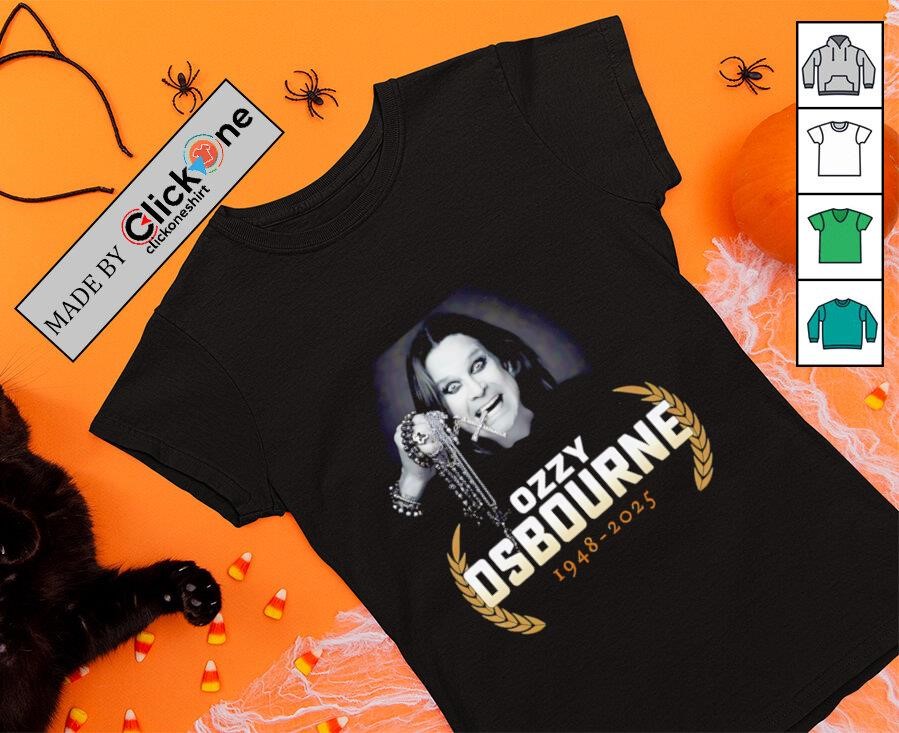 Rip 1948-2025 Ozzy Osbourne shirt, hoodie, sweater