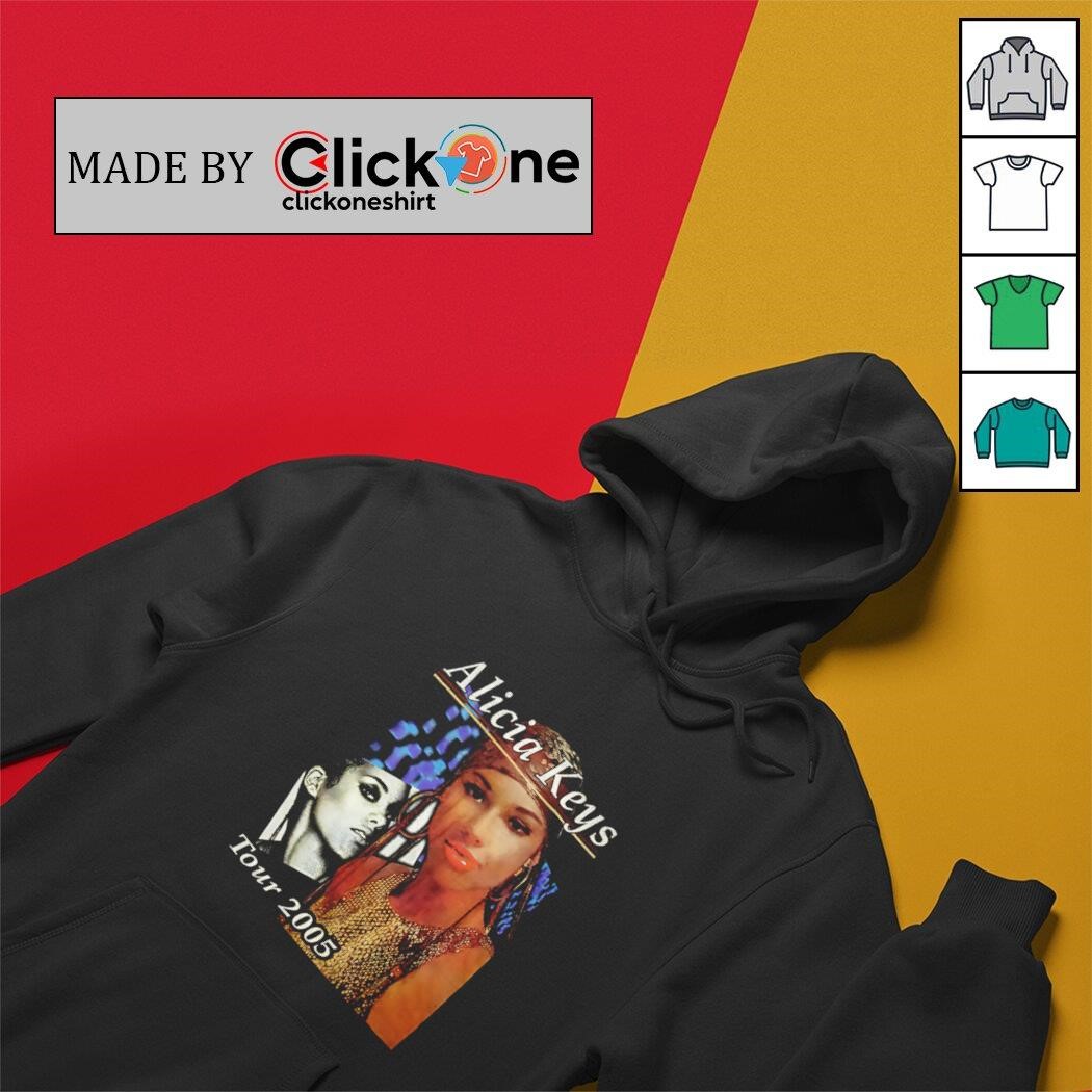 Alicia Keys Diary Tour 2005 Two-sided T-shirt, hoodie, sweater