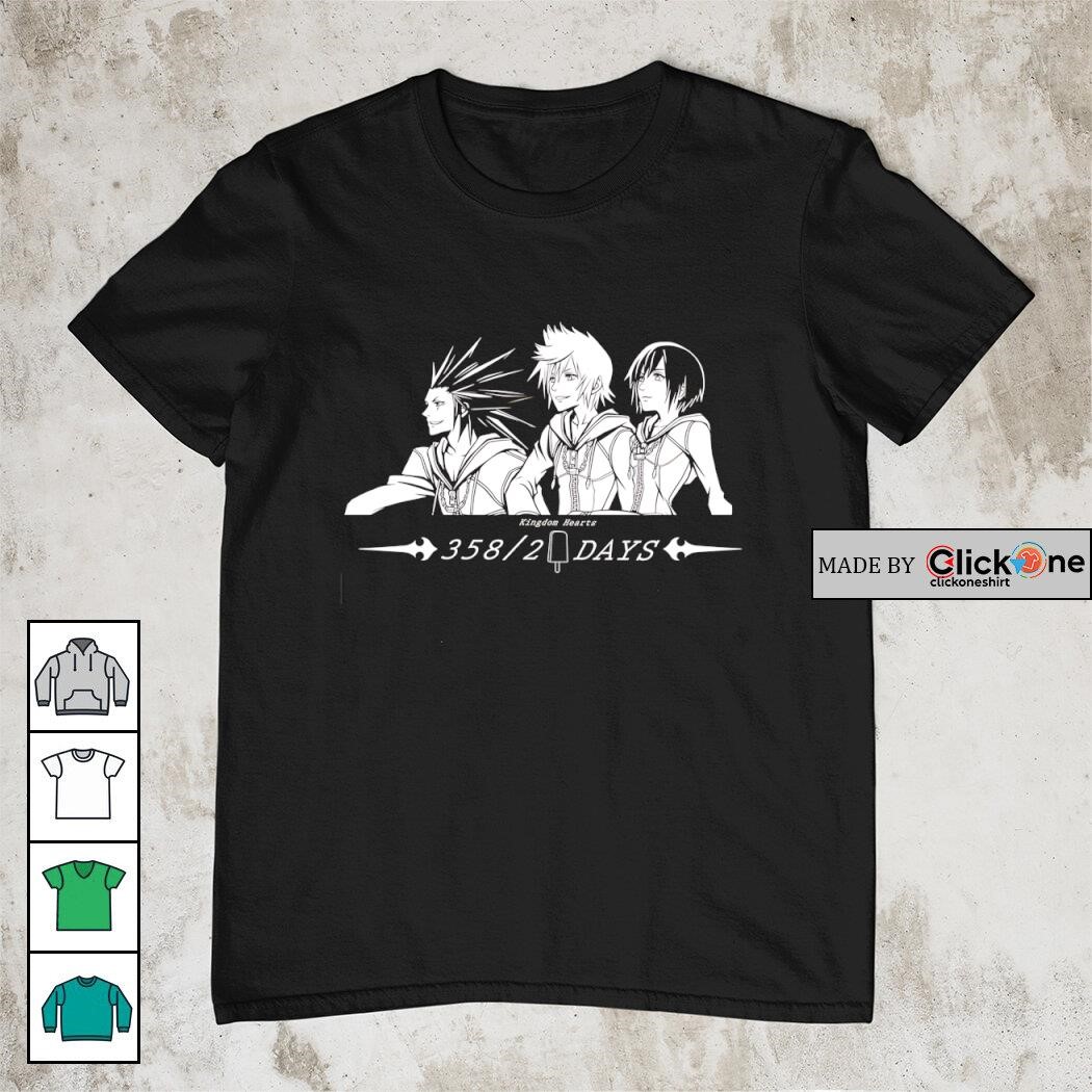 KINGDOM HEARTS キングダムハーツ 358/2Days Tシャツ Vintage Kingdom Hearts 358/2 Days T-Shirt Disney Game Promo