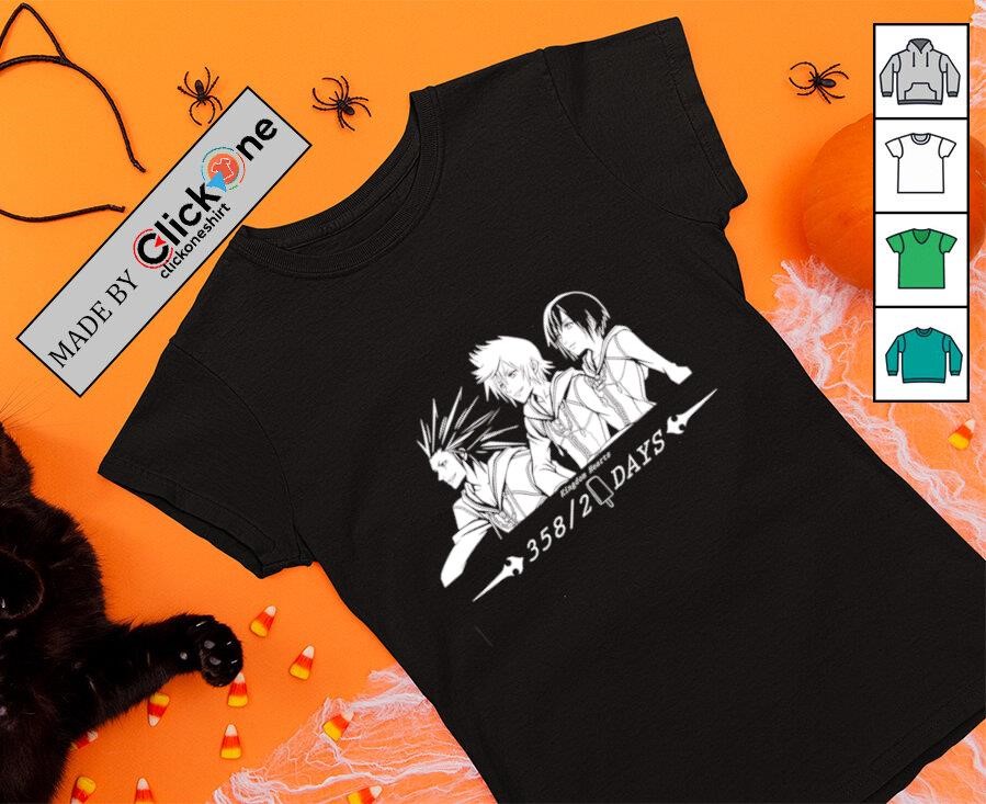KINGDOM HEARTS キングダムハーツ 358/2Days Tシャツ Vintage Kingdom Hearts 358/2 Days T-Shirt Disney Game Promo