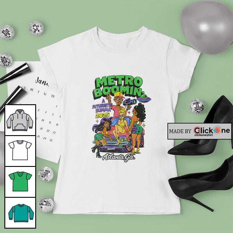 Metro boomin a futuristic summa 2025 Atlanta Georgia shirt