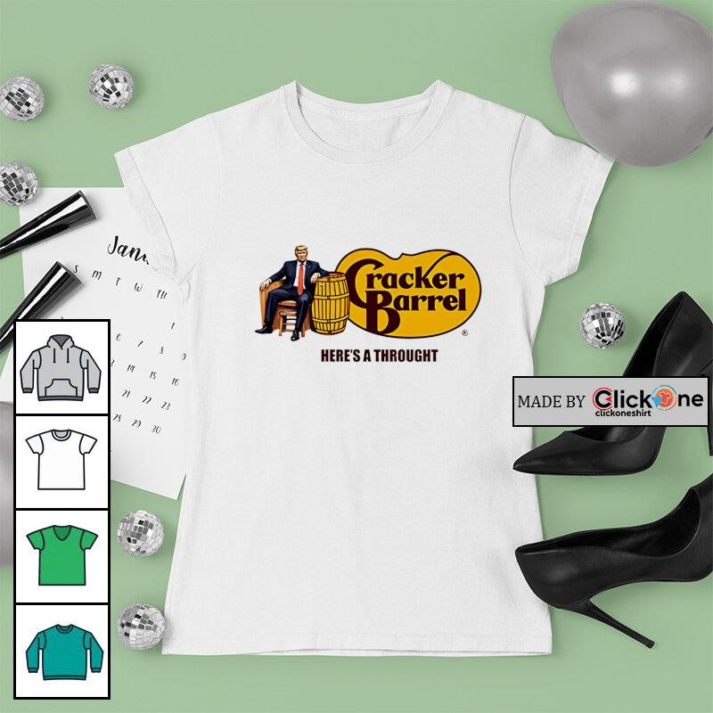 New Cracker Barrel Restaurant Logo Funny T-Shirt Size S-5XL Made In USA - Foto 2