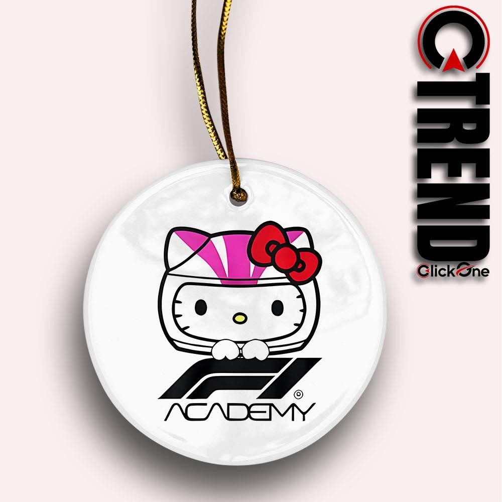 Hello (￣-￣)ゞ② F1 Academy X Hello Kitty two-sided T-shirt, hoodie, sweater