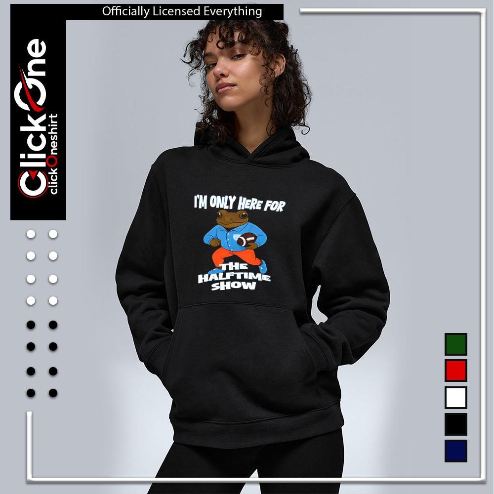 I'm only here for the Halftime show Frog Bad Bunny Super Bowl LX