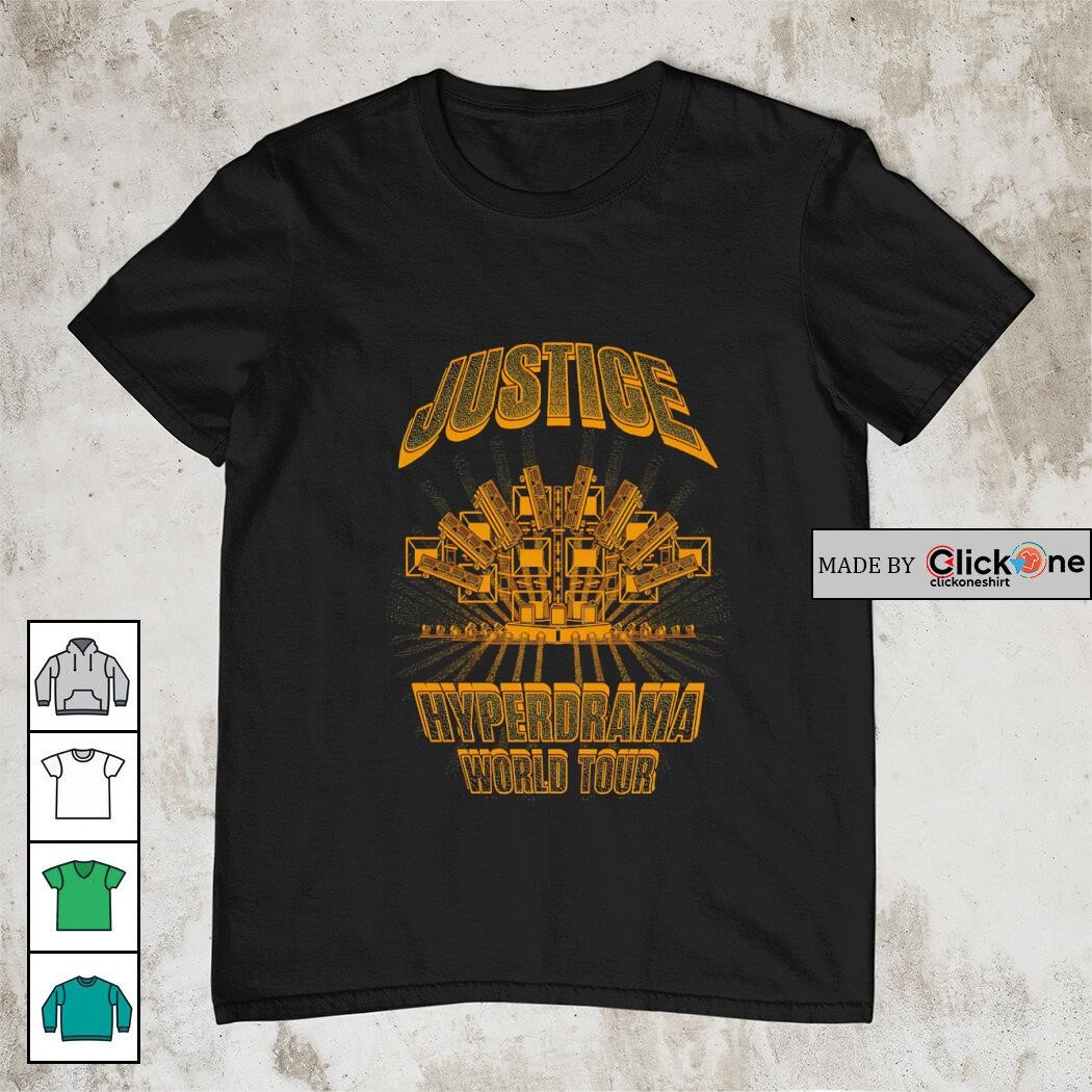 Justice ジャスティス 公式 HYPERDRAMA クロス Tシャツ L Justice