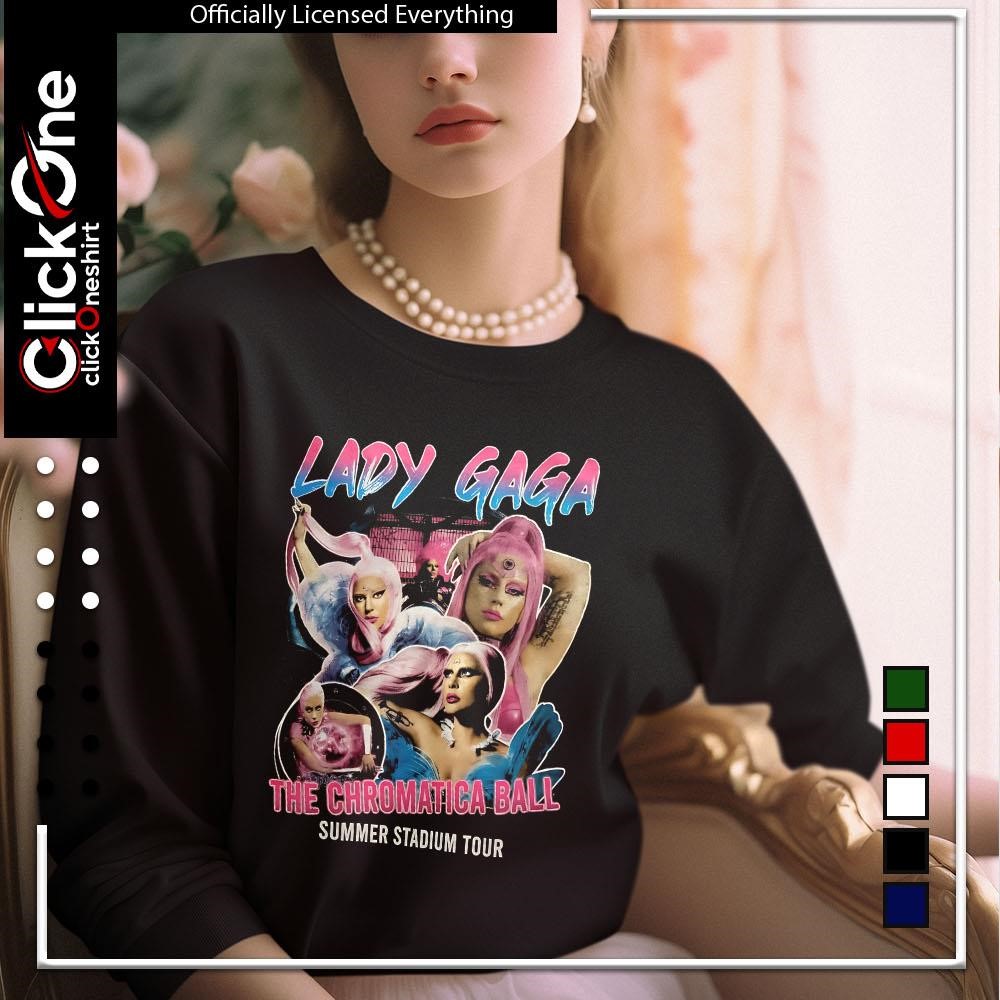 Lady Gaga the chromatica ball summer stadium tour shirt
